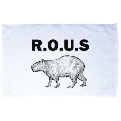 Rous Unusual Rodent Capybara Microfiber Hand Towel