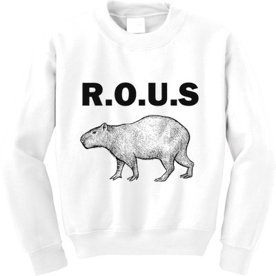 Rous Unusual Rodent Capybara Kids Sweatshirt