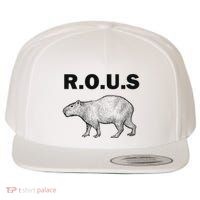 Rous Unusual Rodent Capybara Wool Snapback Cap
