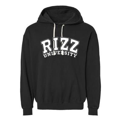 Rizz University Garment-Dyed Fleece Hoodie