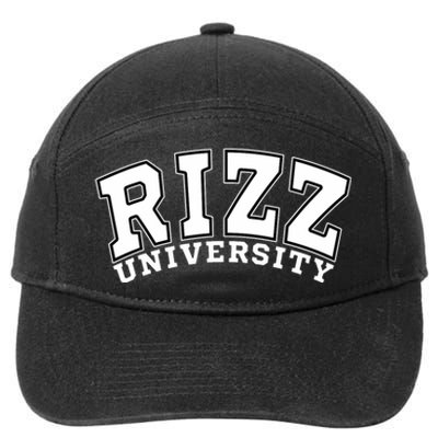 Rizz University 7-Panel Snapback Hat