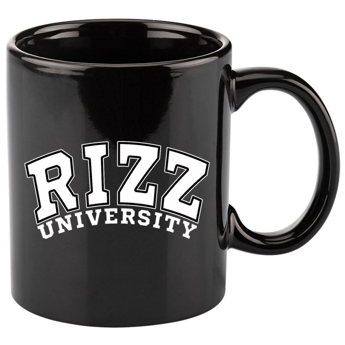 Rizz University 11oz C Handle Ceramic Mug