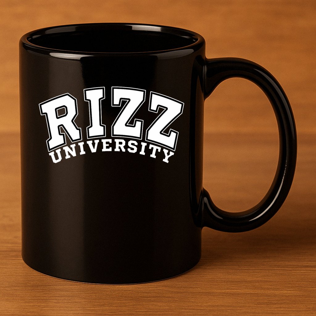 Rizz University 11oz C Handle Ceramic Mug