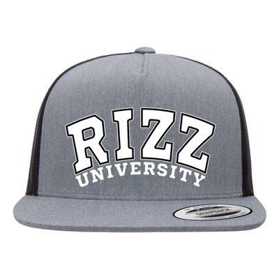 Rizz University Flat Bill Trucker Hat