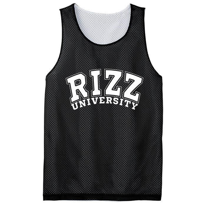 Rizz University Mesh Reversible Basketball Jersey Tank