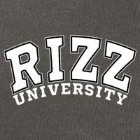 Rizz University Cotton Canvas Backpack