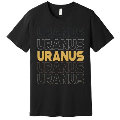 Retro Uranus Premium T-Shirt