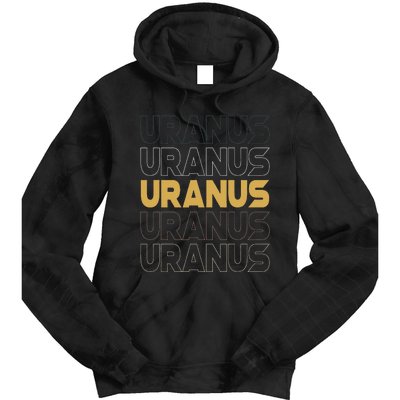 Retro Uranus Tie Dye Hoodie