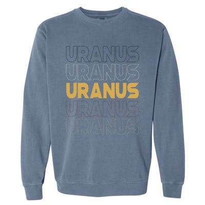 Retro Uranus Garment-Dyed Sweatshirt