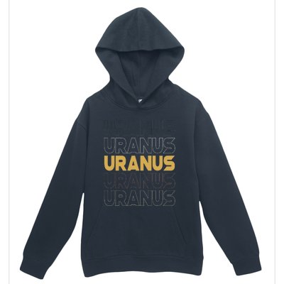 Retro Uranus Urban Pullover Hoodie