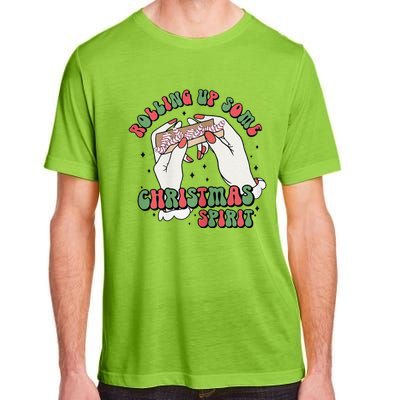 Rolling Up Some Christmas Spirit Adult ChromaSoft Performance T-Shirt