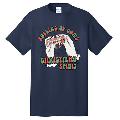 Rolling Up Some Christmas Spirit Tall T-Shirt