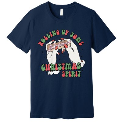 Rolling Up Some Christmas Spirit Premium T-Shirt