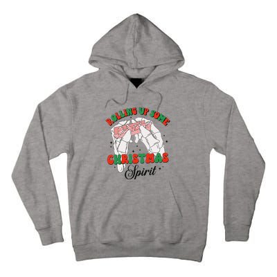 Rolling Up Some Christmas Spirit Xmas Tree Cakes 2022 Outfit  Tall Hoodie