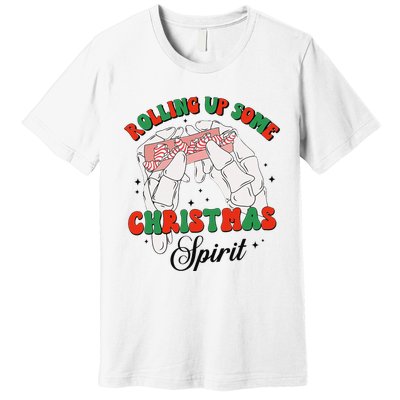 Rolling Up Some Christmas Spirit Xmas Tree Cakes 2022 Outfit  Premium T-Shirt