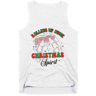 Rolling Up Some Christmas Spirit Xmas Tree Cakes 2022 Outfit  Tank Top