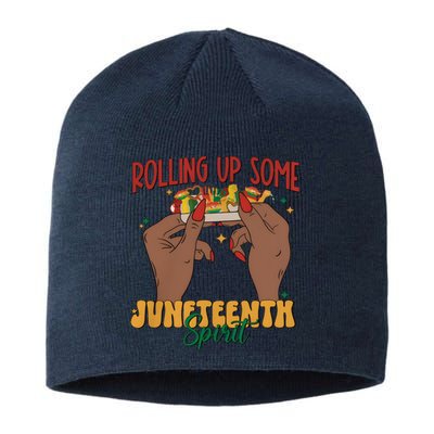 Rolling Up Some Juneteenth Spirit Sustainable Beanie