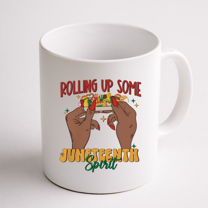 Rolling Up Some Juneteenth Spirit Coffee Mug