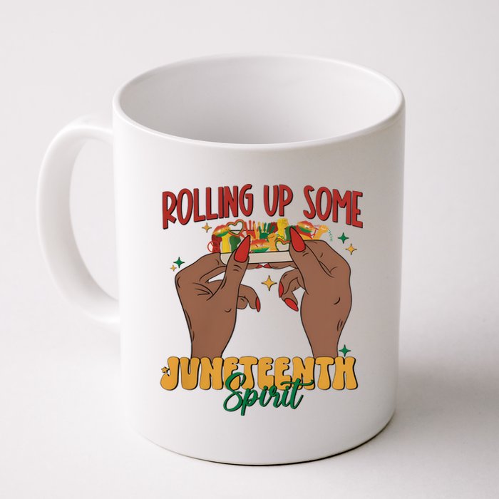 Rolling Up Some Juneteenth Spirit Coffee Mug