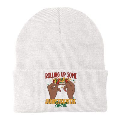 Rolling Up Some Juneteenth Spirit Knit Cap Winter Beanie