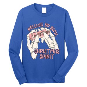 Rolling Up Some Christmas Spirit Christmas Tree Cakes Snack Gift Long Sleeve Shirt