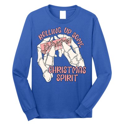 Rolling Up Some Christmas Spirit Christmas Tree Cakes Snack Gift Long Sleeve Shirt