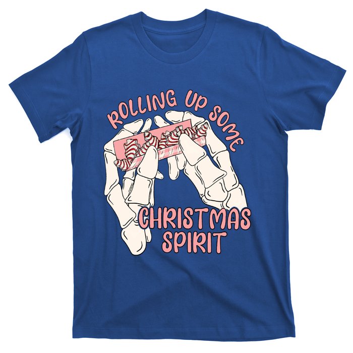 Rolling Up Some Christmas Spirit Christmas Tree Cakes Snack Gift T-Shirt