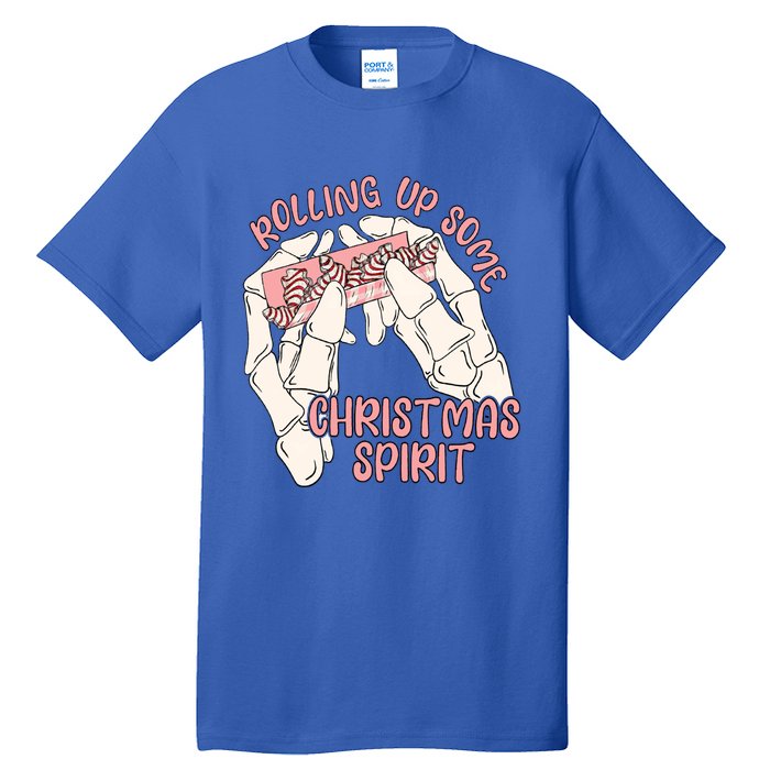 Rolling Up Some Christmas Spirit Christmas Tree Cakes Snack Gift Tall T-Shirt