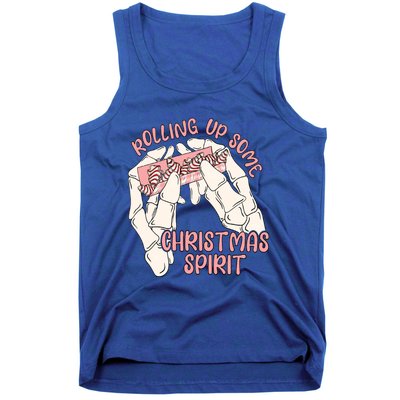 Rolling Up Some Christmas Spirit Christmas Tree Cakes Snack Gift Tank Top