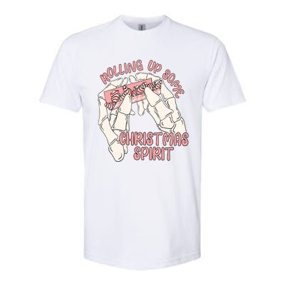 Rolling Up Some Christmas Spirit Christmas Tree Cakes Snack Gift Softstyle CVC T-Shirt