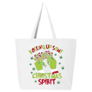 Rolling Up Some Christmas Spirit Xmas 25L Jumbo Tote