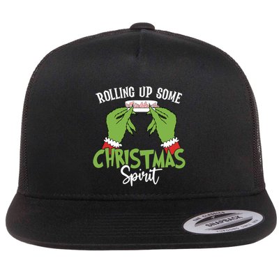Rolling Up Some Christmas Spirit Christmas Tree Cakes Snack Flatbill Hat