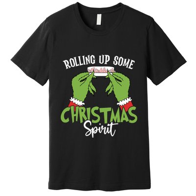 Rolling Up Some Christmas Spirit Christmas Tree Cakes Snack Premium T-Shirt
