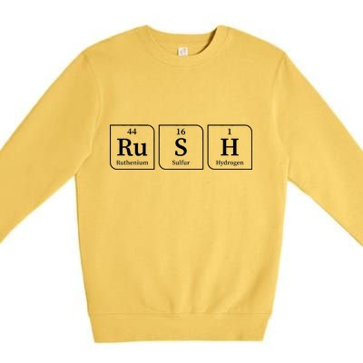 Rush Periodic Table Premium Crewneck Sweatshirt