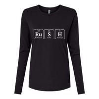 Rush Periodic Table Womens Cotton Relaxed Long Sleeve T-Shirt