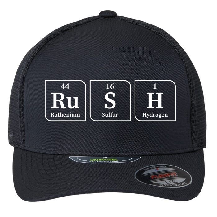 Rush Periodic Table Flexfit Unipanel Trucker Cap