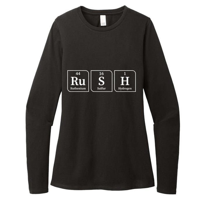 Rush Periodic Table Womens CVC Long Sleeve Shirt