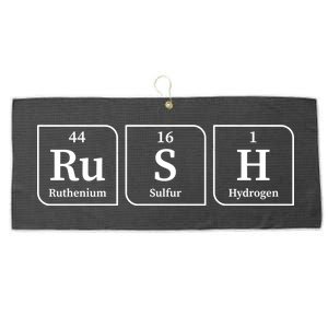 Rush Periodic Table Large Microfiber Waffle Golf Towel