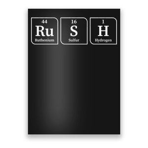 Rush Periodic Table Poster