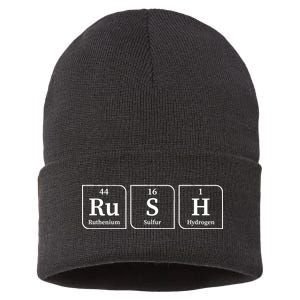 Rush Periodic Table Sustainable Knit Beanie