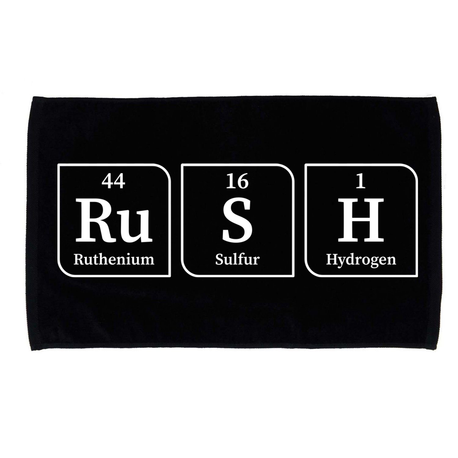 Rush Periodic Table Microfiber Hand Towel