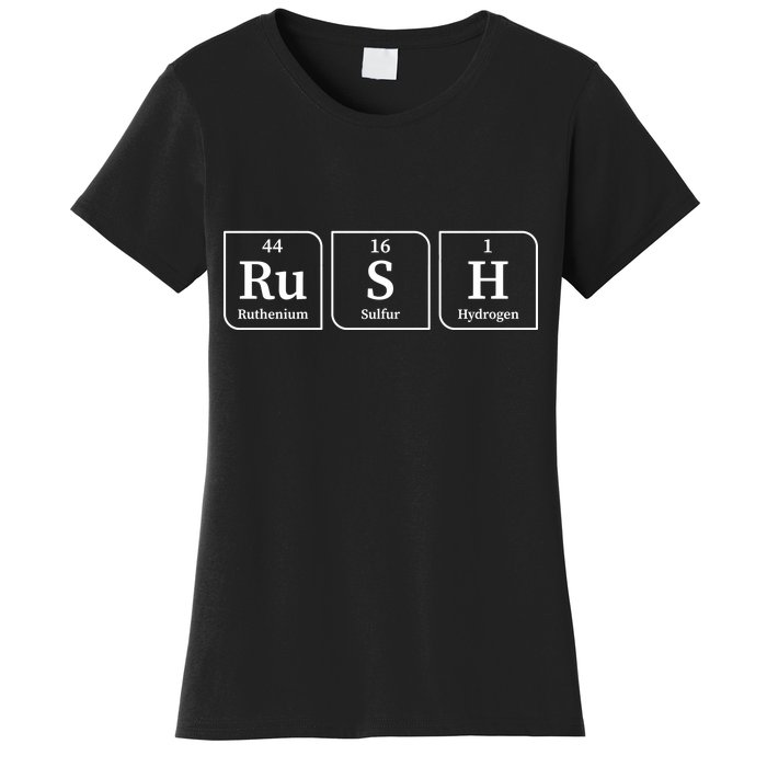 Rush Periodic Table Women's T-Shirt