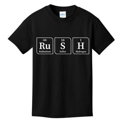 Rush Periodic Table Kids T-Shirt