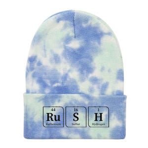 Rush Periodic Table Tie Dye 12in Knit Beanie