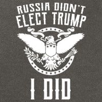 Russia Didn't Elect Trump I Did Cotton Canvas Backpack