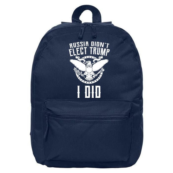 Russia Didn't Elect Trump I Did 16 in Basic Backpack