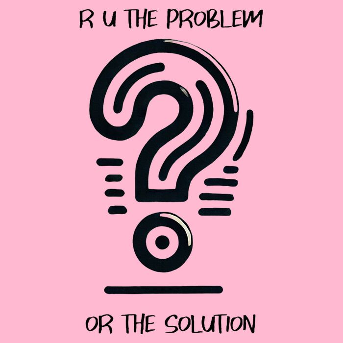 R U The Problem Or The Solution Fix The Problem Premium T-Shirt