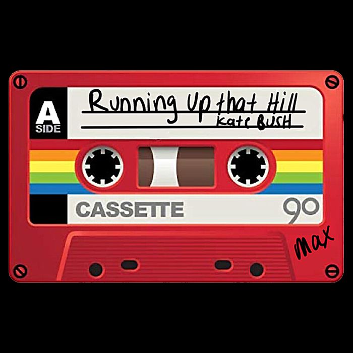 Running Up That Hill Cassette Kate Bush Vintage Retro LGBT Backpack