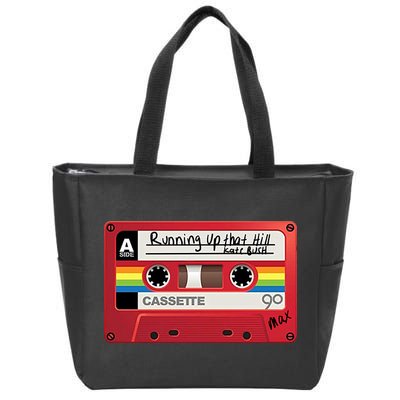 Running Up That Hill Cassette Kate Bush Vintage Retro LGBT Zip Tote Bag