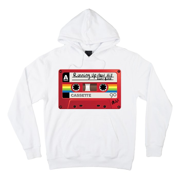 Running Up That Hill Cassette Kate Bush Vintage Retro LGBT Hoodie